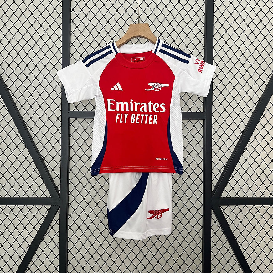 Arsenal Home 24/25 Kids Kit with Socks