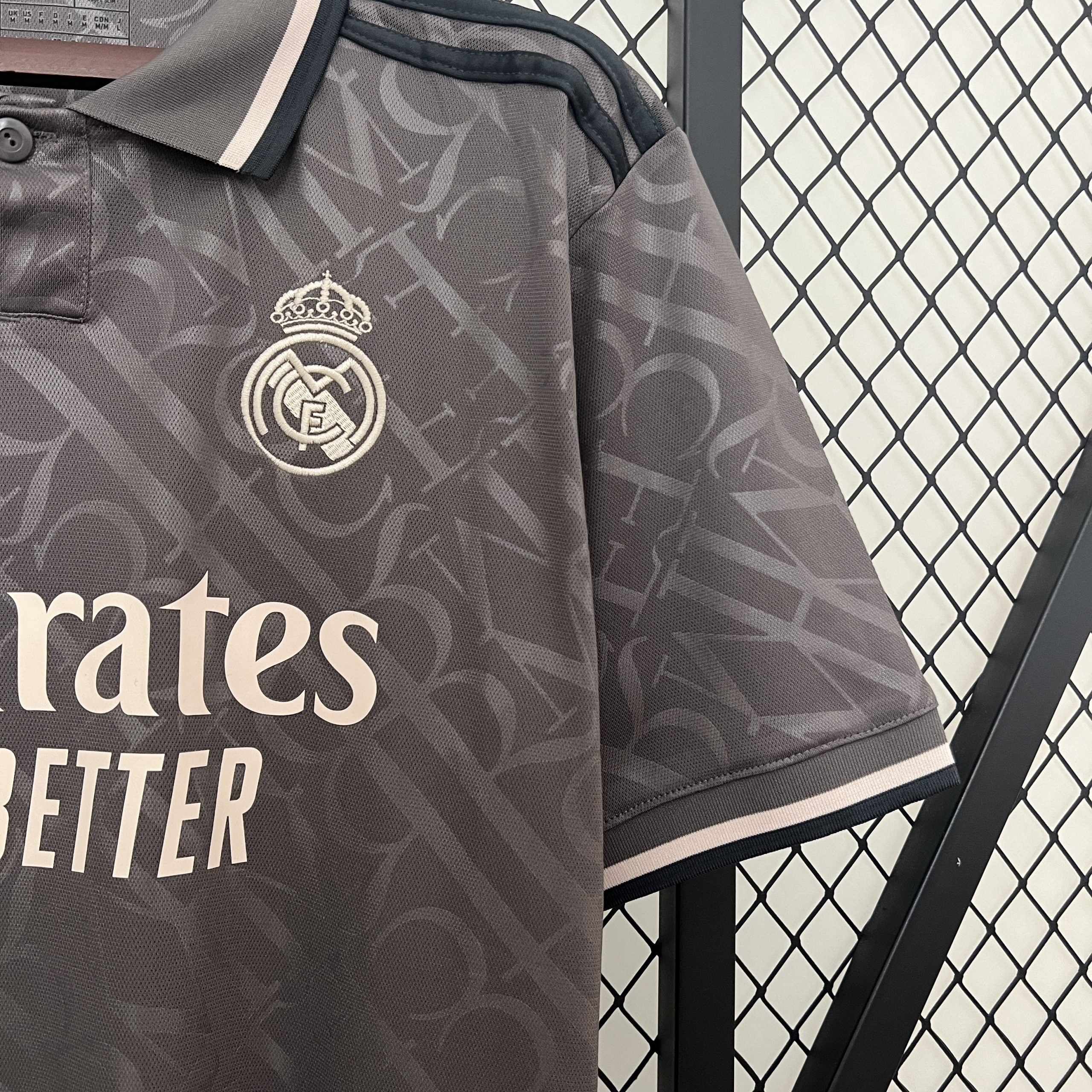 real madrid grey jersey