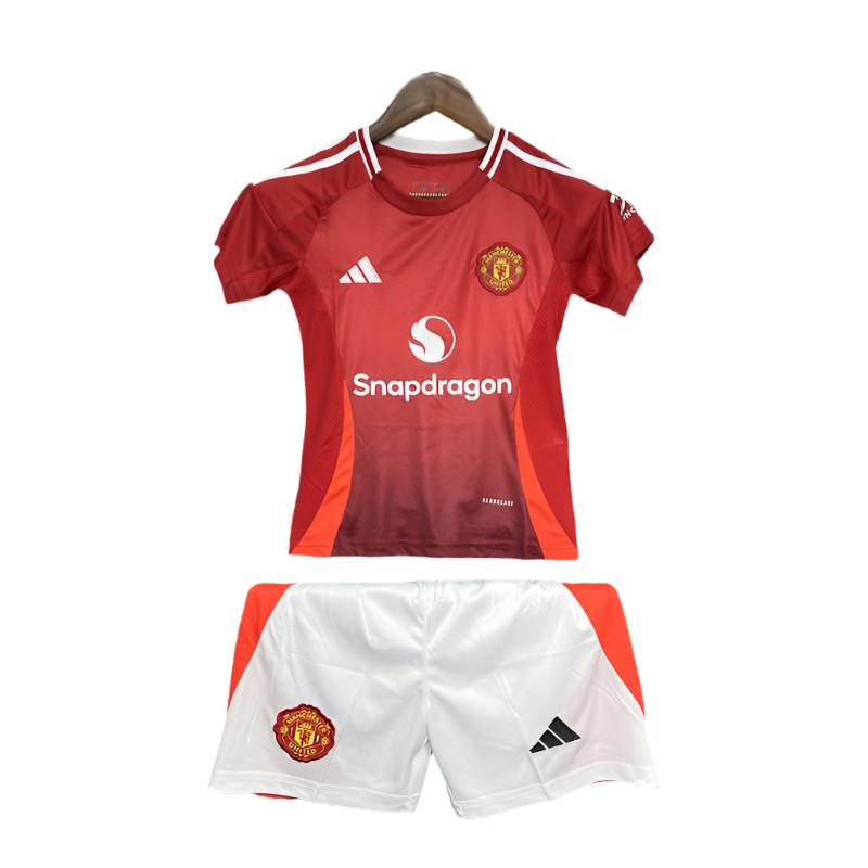 Manchester United Home 24/25 Kids Kit with Socks