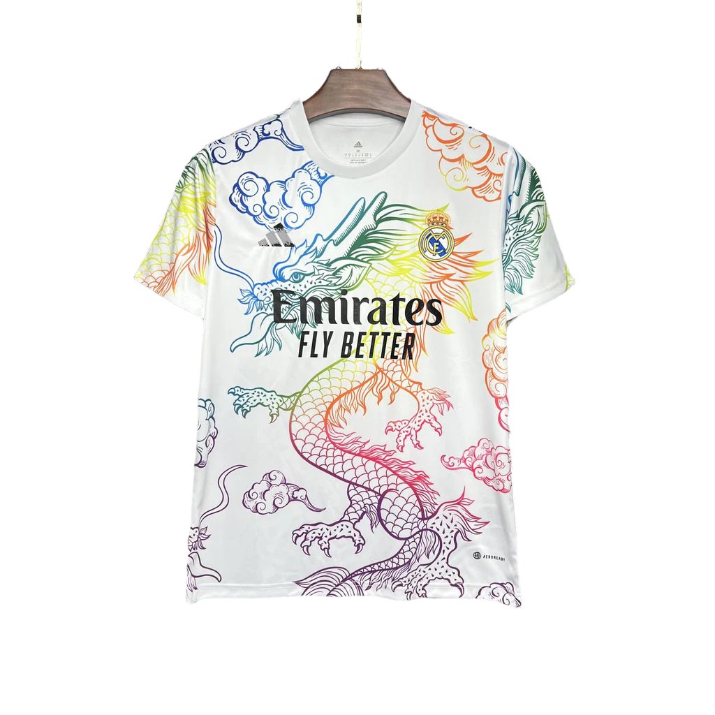 real madrid t shirt dragon