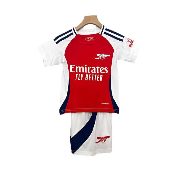 Arsenal Home 24/25 Kids Kit with Socks | Without Logo