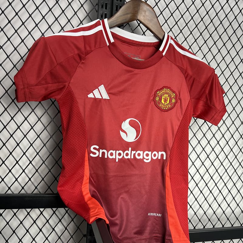 Manchester United Home 24/25 Kids Kit with Socks