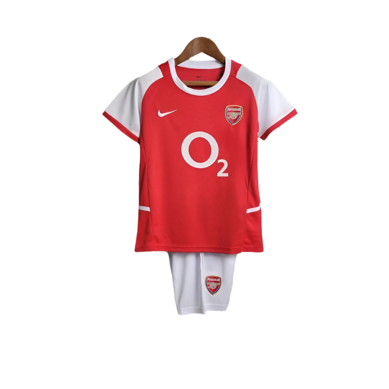 Arsenal Retro Home 02/03 Kids Kit with Socks