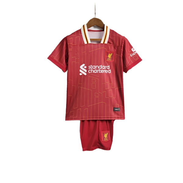 Liverpool Home 24/25 Kids Kit With Socks | Without Logo