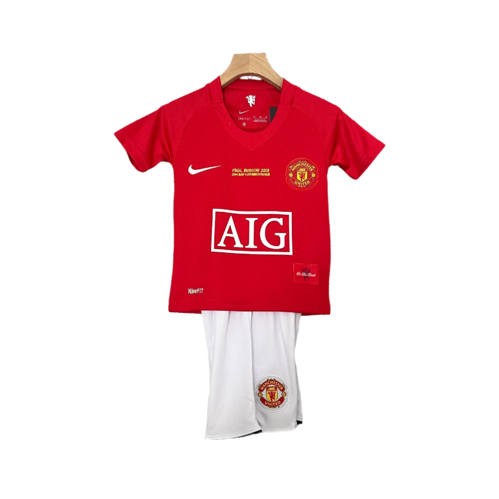 Manchester United Home 07/08 Kids Kit with Socks