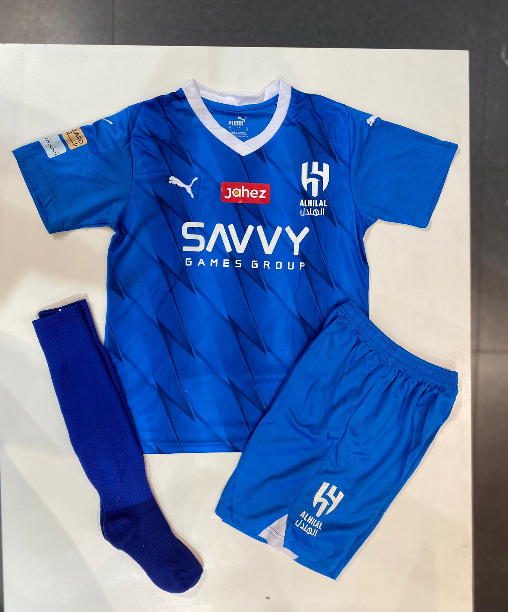 Al Hilal Home 23/24 Kids with Socks