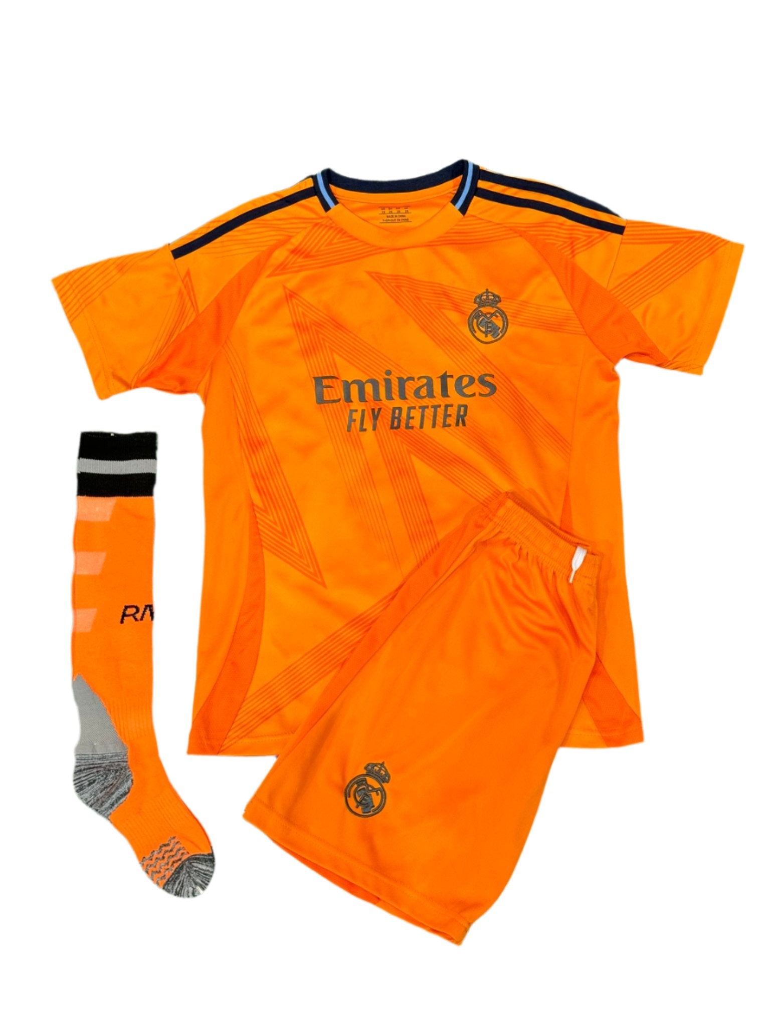 Real Madrid Away 24/25 Kids With Socks | Without Logo