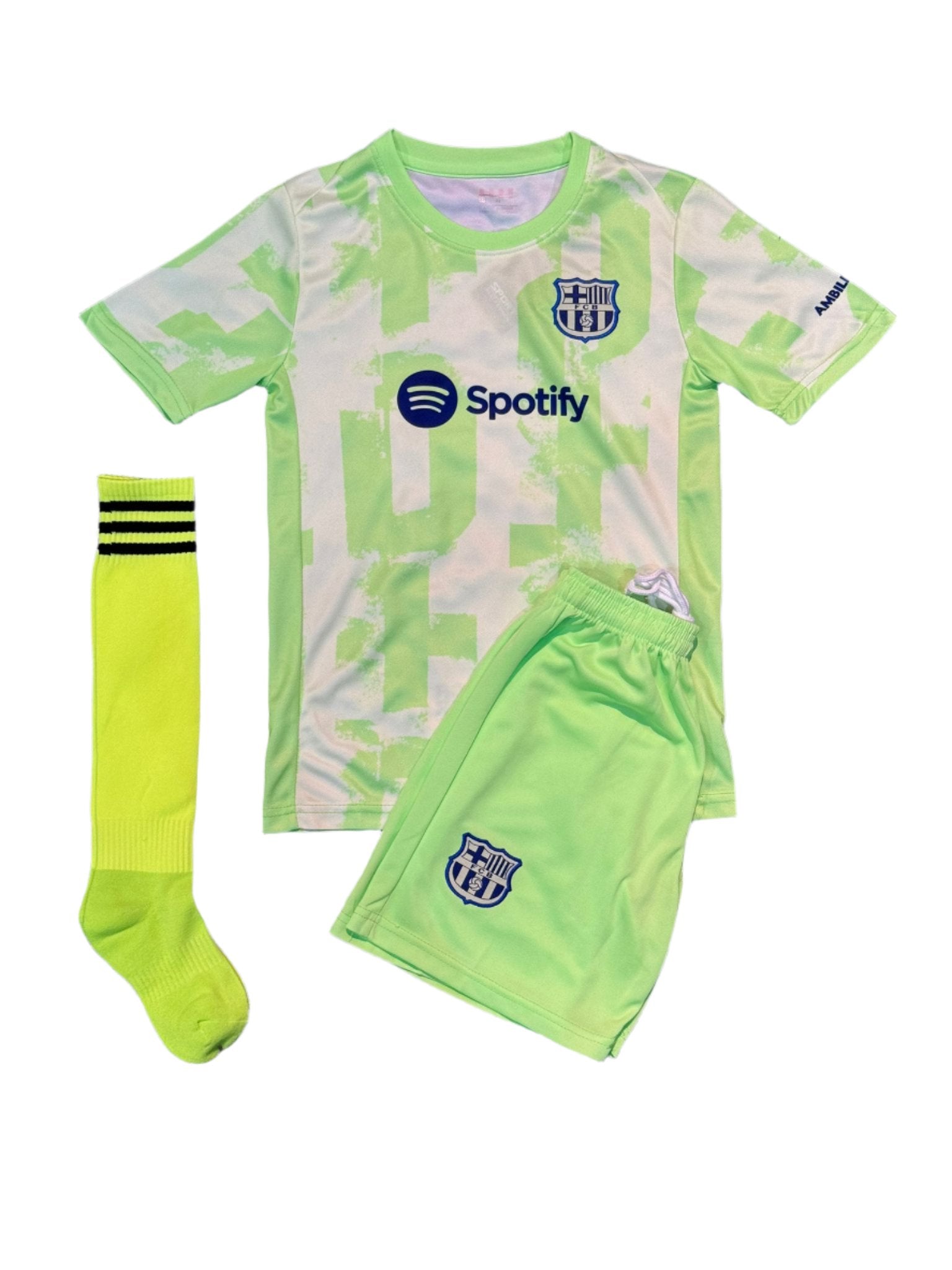 Barcelona Third 24/25 Kids Kit with Socks | Without Logo