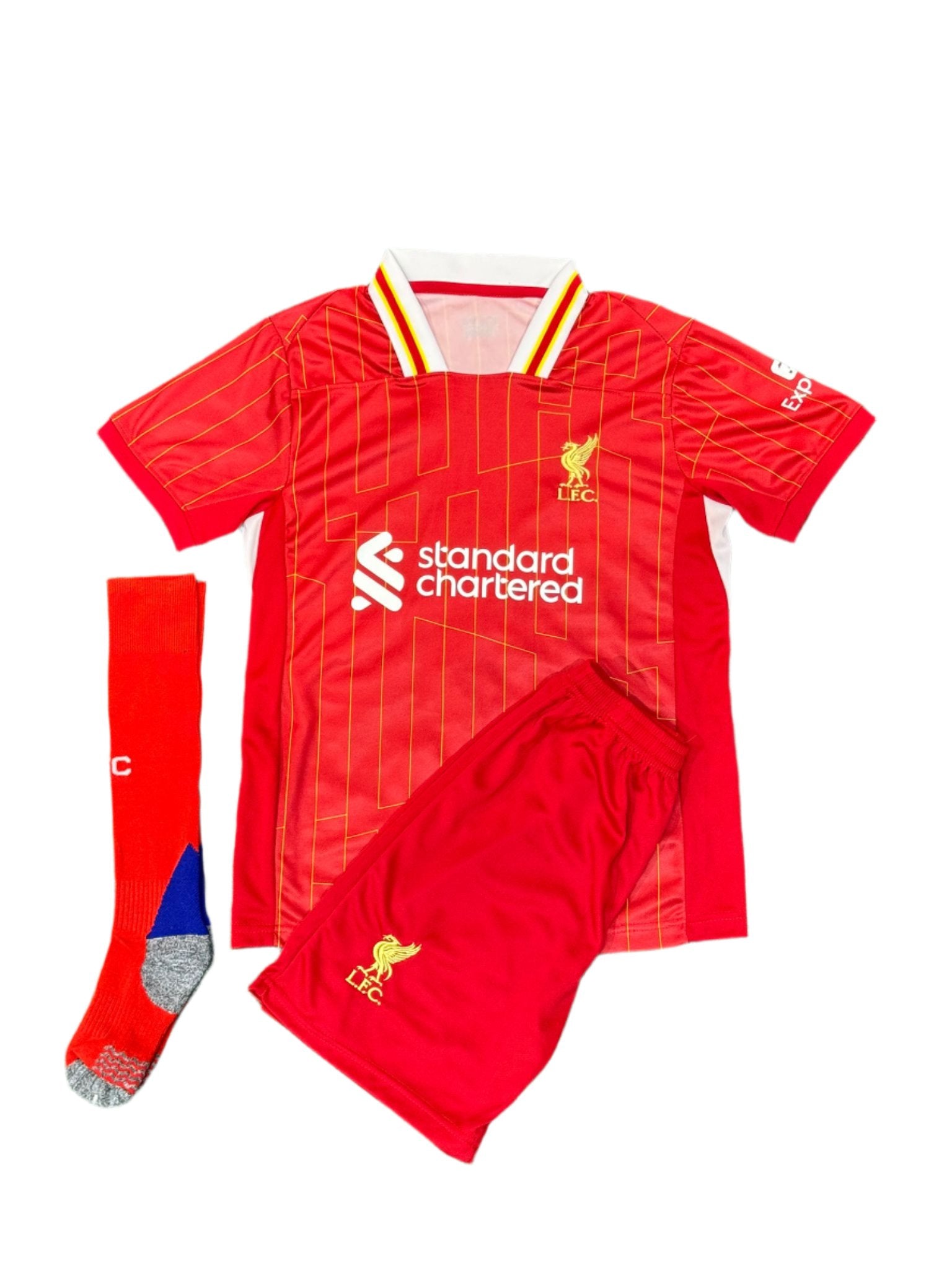 Liverpool Home 24/25 Kids Kit With Socks | Without Logo