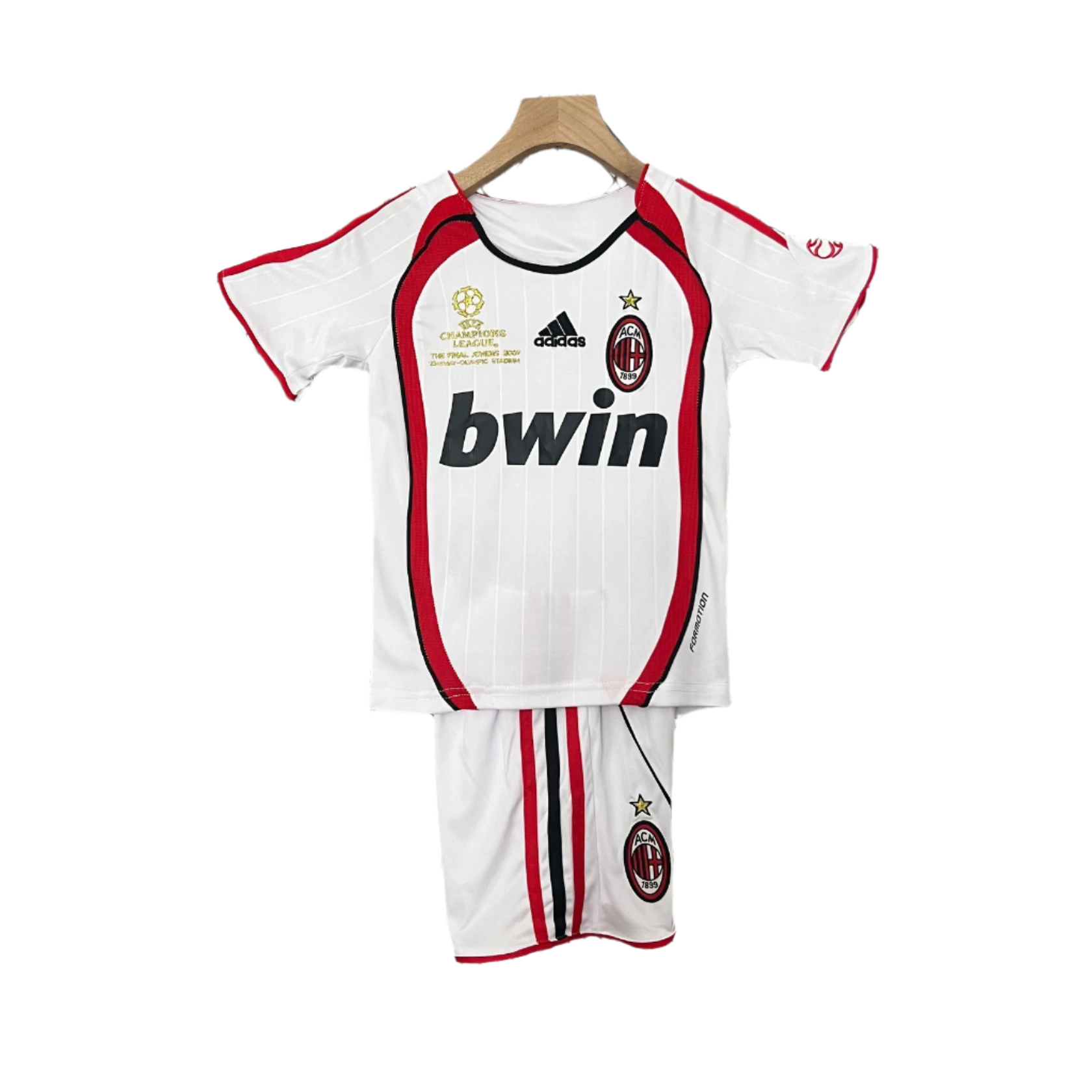 Ac Milan Away 06/07 For Kids With Socks