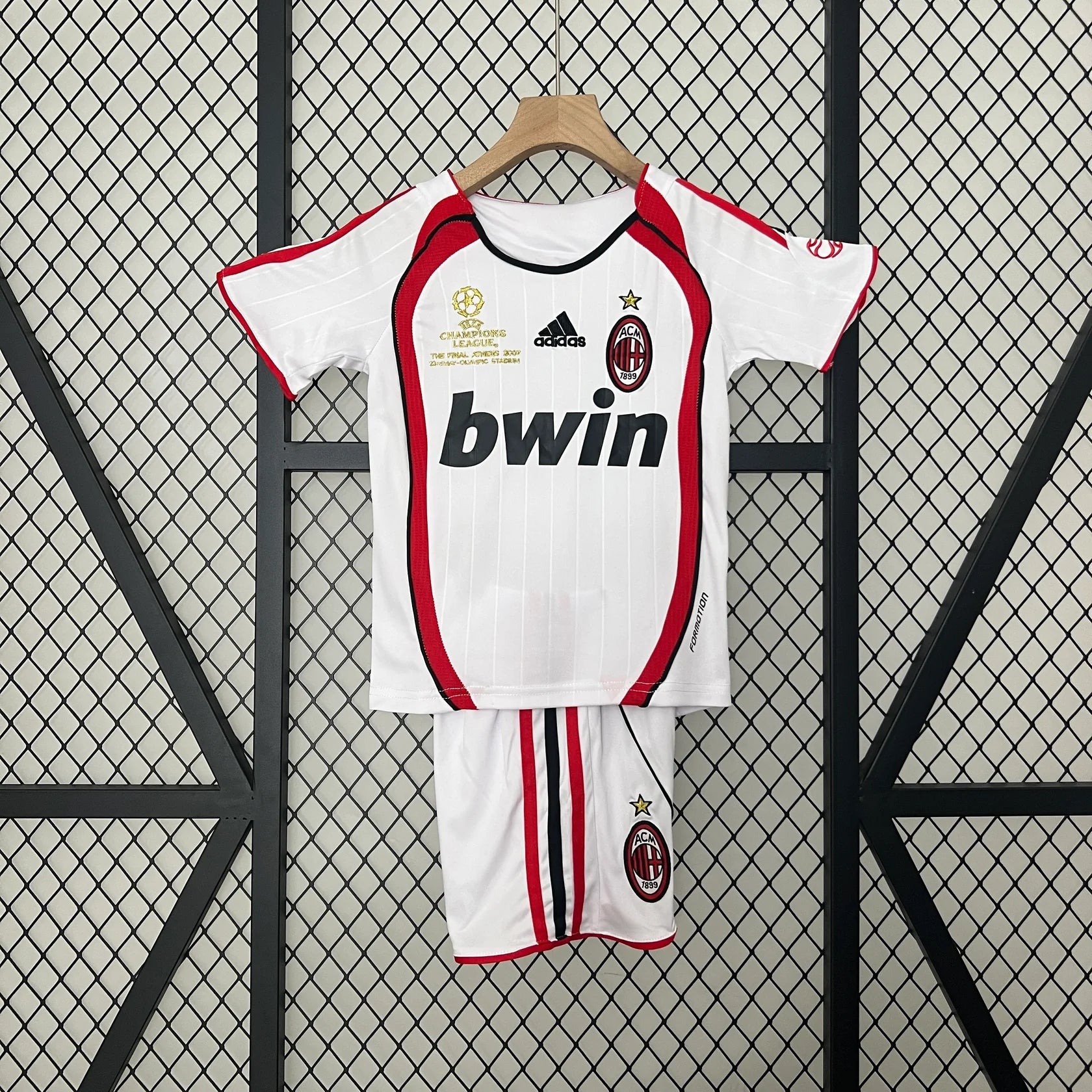 Ac Milan Away 06/07 For Kids With Socks