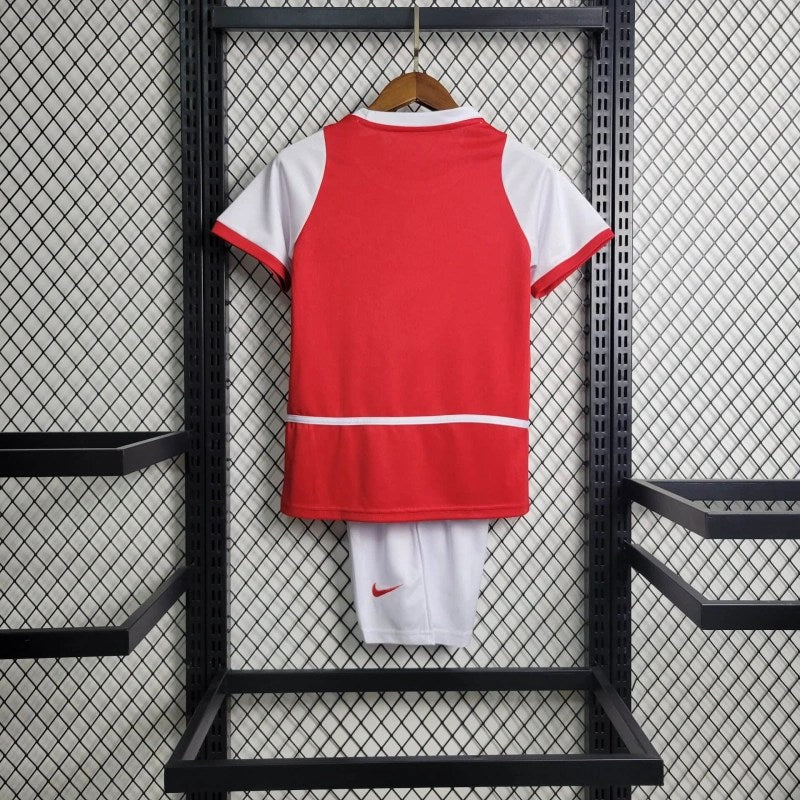 Arsenal Retro Home 02/03 Kids Kit with Socks