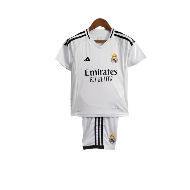 Real Madrid Home 24/25 Kids Kit with Socks