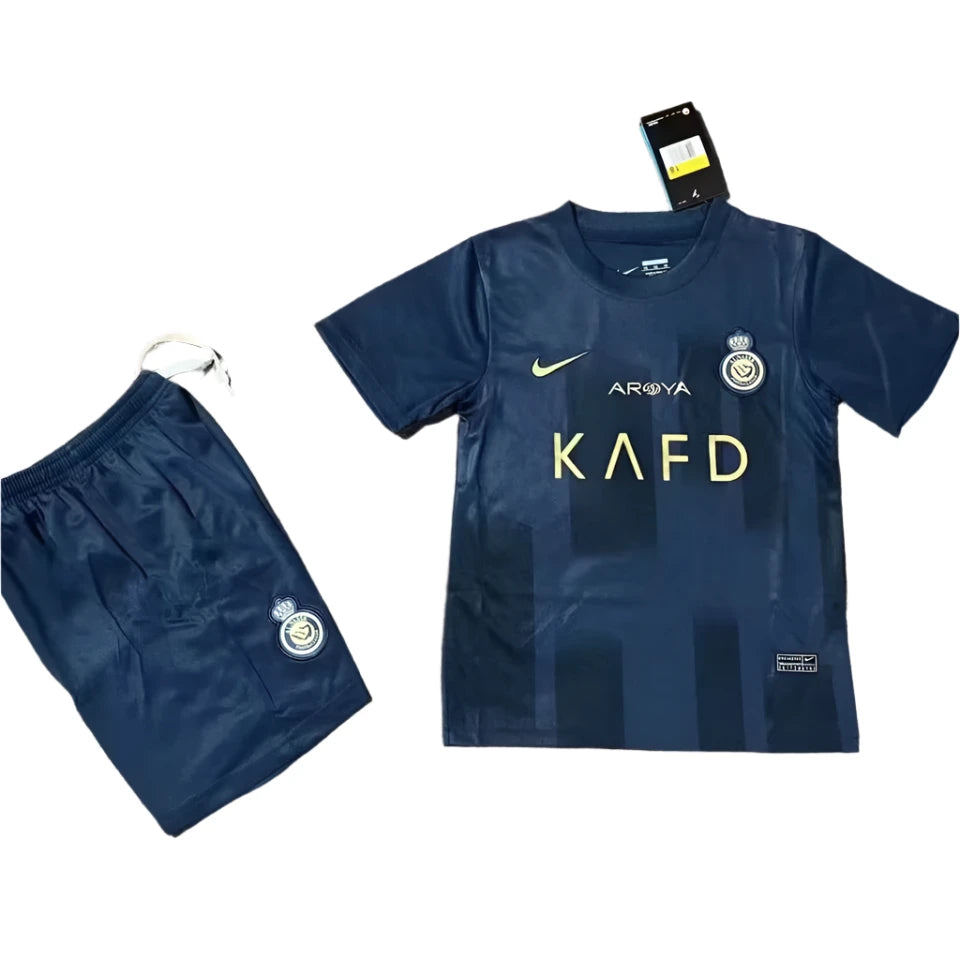 Al Nassr Away 23/24 Kids Kit with Socks