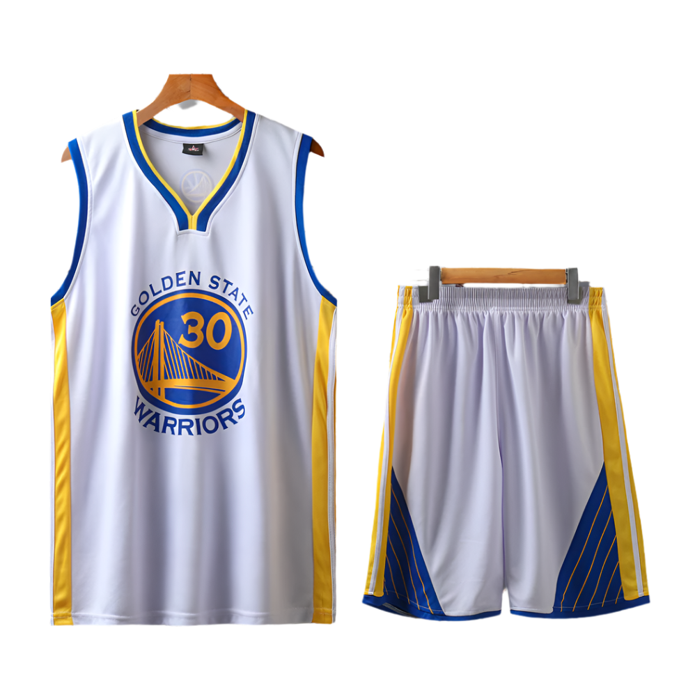 NBA Golden State Warriors Stephen Curry Home Kids With Socks #30